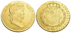 SPAGNA - Ferdinando VII (1808-1833) - 4 ... 
