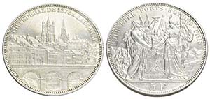 SVIZZERA - Tiri Federali - 5 Franchi - 1876 ... 