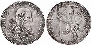 BOLOGNA - Pio V (1566-1572) - Bianco - Busto ... 