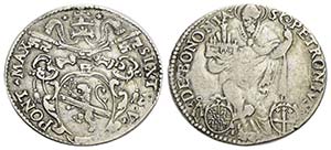 BOLOGNA - Sisto V (1585-1590) - Giulio - ... 
