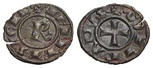 BRINDISI - Corrado I (1250-1254) - Denaro - ... 