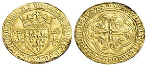 FRANCIA - Carlo VII (1422-1461) - Scudo ... 