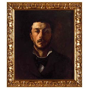 ANONIMOUS, 19th CENTURYMale portraitOil on ... 