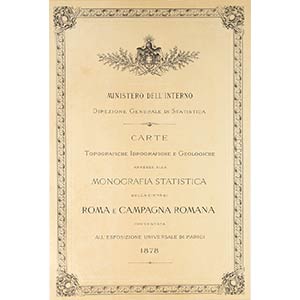 Statistical monograph of the city of Rome ... 