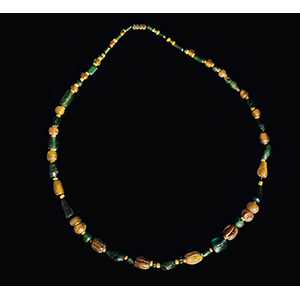 Glass beads necklace Late Hellenistic ... 