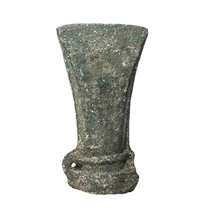 Bronze axe head  8th century BC; length cm ... 