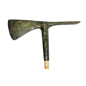 A great two-edged ritual axe Magna Grecia, ... 