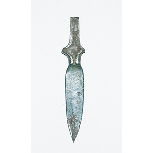 Etruscan bronze ex-voto spear-head 4th - 3rd ... 