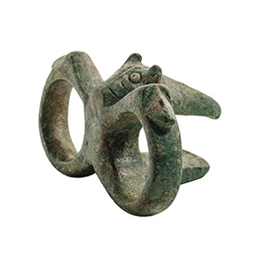Anello gemino in bronzo III- I ... 