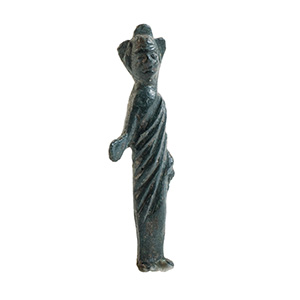 Statuetta di offerente in bronzo  Etruria, ... 
