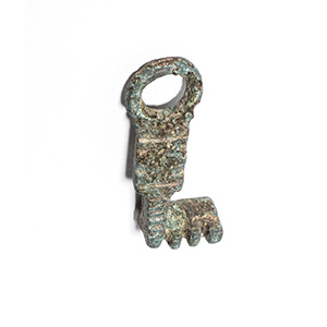 Roman bronze key 1st - 2nd century AD; ... 