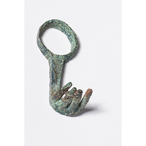 Chiave romana in bronzo I-II secolo d.C.; ... 