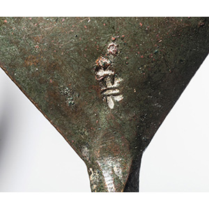 Cucchiaio in bronzo  XV - XVI ... 