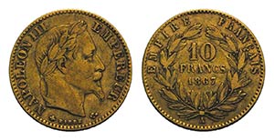 France, Napoléon III (1852-1870). AV 10 ... 