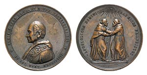 Papal, Leone XIII (1878-1903). Æ Medal 1893 ... 