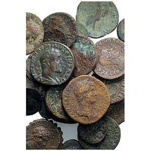 Lot of 28 Æ Greek and Roman coins, to be ... 