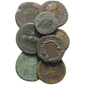 Lot of 13 Roman Imperial Æ coins, to be ... 