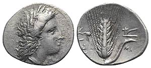 Southern Lucania, Metapontion, c. 325-275 ... 