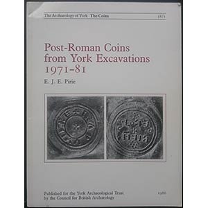 Pirie E.J.E., Post-Roman Coins from York ... 