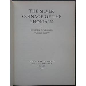 Williams R.T., Silver Coinage of ... 