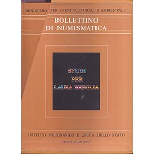 AA.VV. Bollettino di Numismatica, ... 