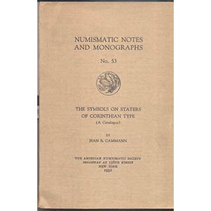 CAMMANN J.B. – The symbols on staters of ... 
