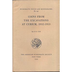 COX D. H. – Coins from the escalation at ... 