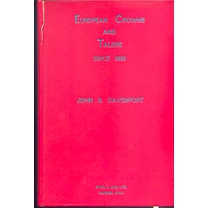 DAVENPORT J. - European Crowns and thalers ... 