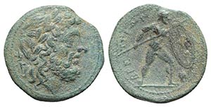 Bruttium, The Brettii, c. 211-208 BC. Æ ... 