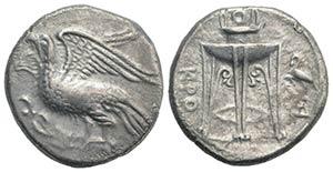Bruttium, Kroton, c. 350-300 BC. AR Stater ... 