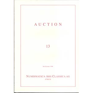 ARS CLASSICA AG. – Auction 13. Zurich, 8 ... 