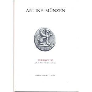 HESS A AG. Auktion 247. Luzern,  29 – ... 
