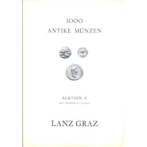 LANZ  GRAZ. – Auktion  X. Graz, 3 – ... 