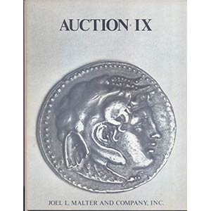 MALTER  J. L. – Auction IX. Anaheim, 26 ... 