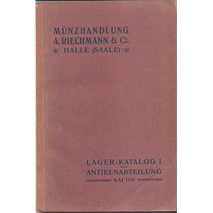 RIECHMANN & Co. – Halle, Mai – 1921. ... 