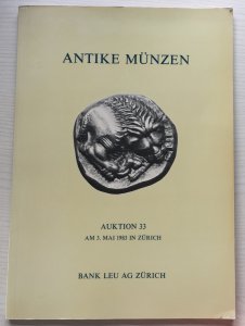 Bank Leu, Auktion 33. Antike Munzen. Romer, ... 