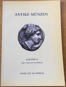 Leu Numismatics. Auction 42. Antike Munzen, ... 