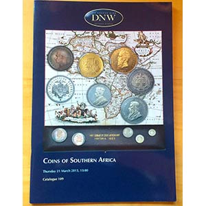 DNW  Coins,  of Southern Africa. 21 March ... 