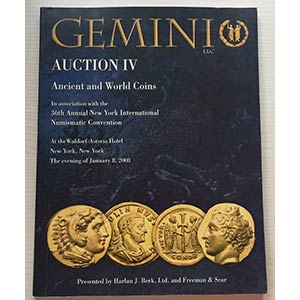 Gemini Auction IV Ancient and World Coins. ... 