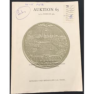 Munzen und Medaillen Auktion 65. Deutsche ... 
