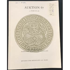 Munzen und Medaillen Auktion 67. Deutsche ... 