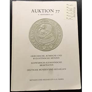 Munzen und Medaillen Auction 77. ... 