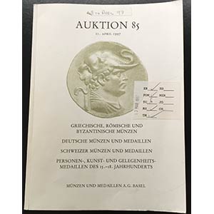 Munzen und Medaillen Auction 85. ... 