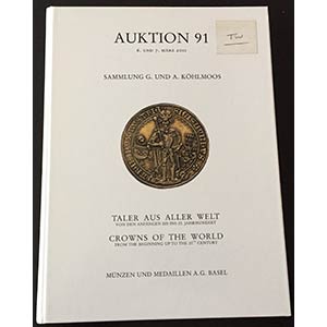 Munzen und Medaillen Auction 91. Sammlung G. ... 