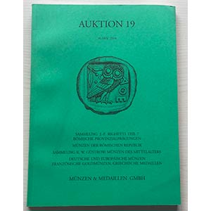 Munzen & Medaillen Auktion 19 Sammlung J.-P. ... 