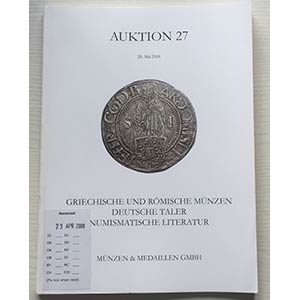 Munzen & Medaillen Auktion 27 Griechische ... 
