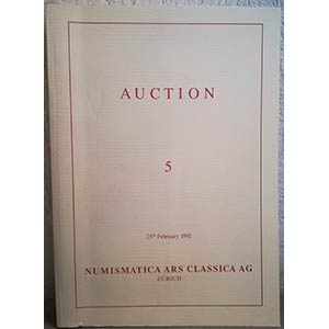 NAC - Numismatica Ars Classica. Auction 5. ... 