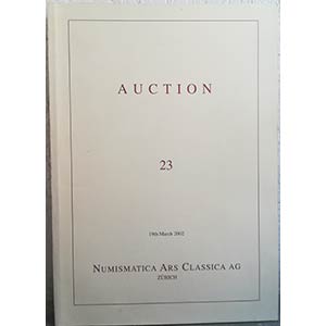NAC – Numismatica Ars Classica. Auction 23 ... 