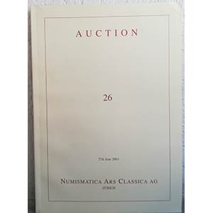 NAC – Numismatica Ars Classica. Auction 26 ... 