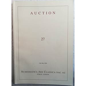 NAC – Numismatica Ars Classica. Auction 27 ... 